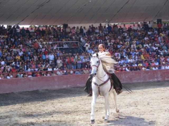 Charreada en la Feria Tlaxcala 2008 - Foto