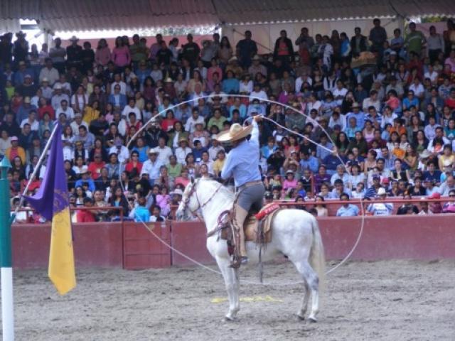 Charreada en la Feria Tlaxcala 2008 - Foto