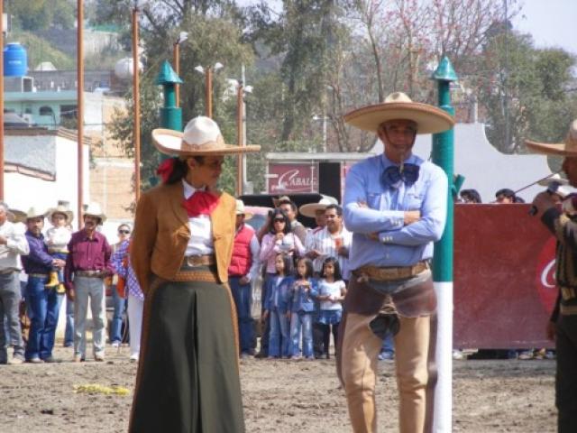 Charreada en la Feria Tlaxcala 2008 - Foto
