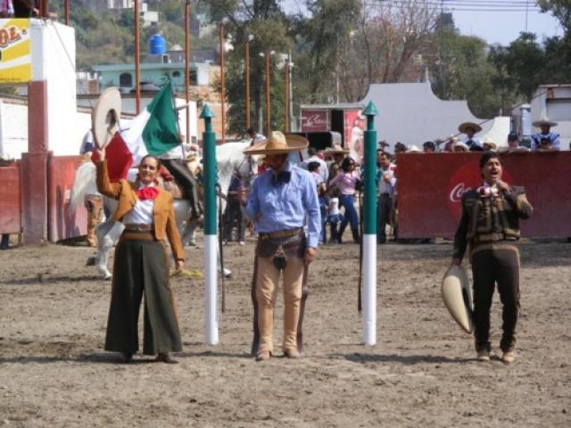 Charreada en la Feria Tlaxcala 2008 - Foto
