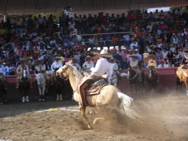 Charreada en la Feria Tlaxcala 2008 - Foto
