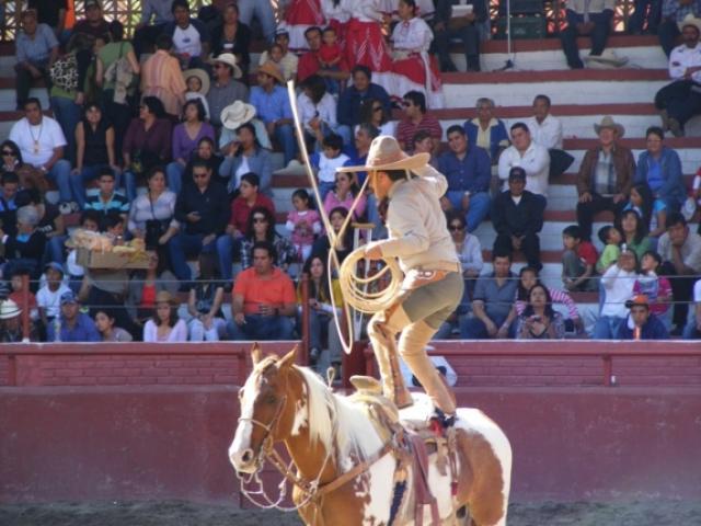Charreada en la Feria Tlaxcala 2008 - Foto