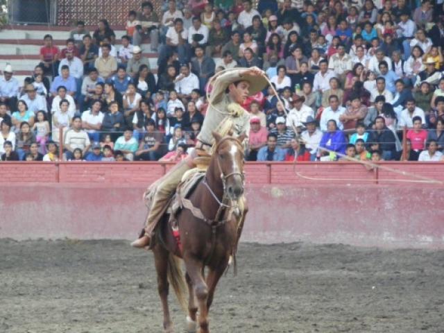 Charreada en la Feria Tlaxcala 2008 - Foto