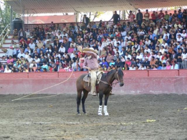 Charreada en la Feria Tlaxcala 2008 - Foto