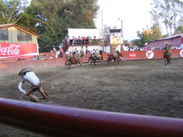 Charreada en la Feria Tlaxcala 2008 - Foto