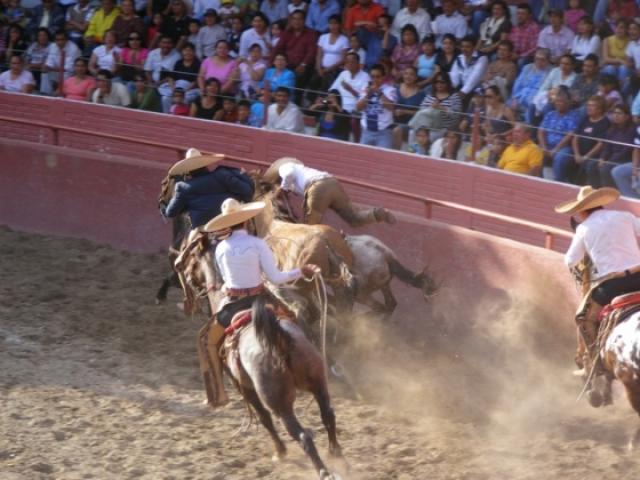 Charreada en la Feria Tlaxcala 2008 - Foto