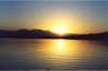 Atardecer en la Laguna de Atlangatepec